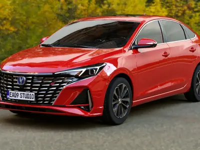 Changan Eado Plus 2023 3D model