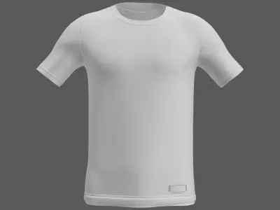 sport t-shirt 3D model