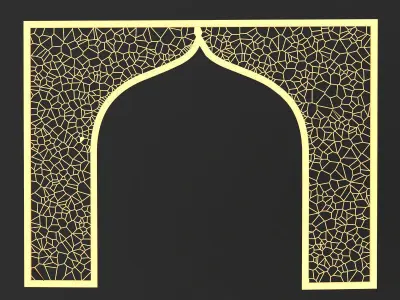 Oriental Arabic Pattern  3D model