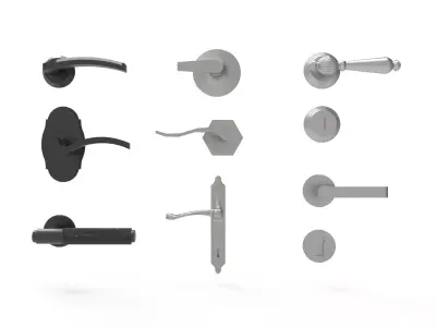 door handle 2 3D model