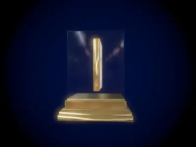 Hape Beast 10 Gold Club Low-poly 3D model