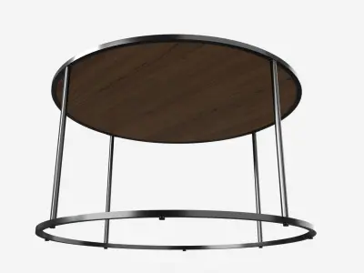 Coffee table Seaford round 3D model