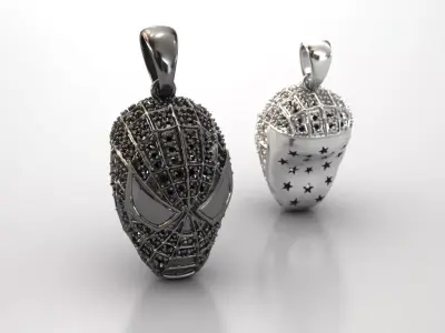 Golden Web Ring 3D print model