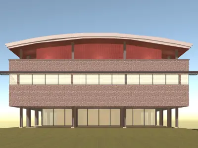 Office extension 25zz01 3D model