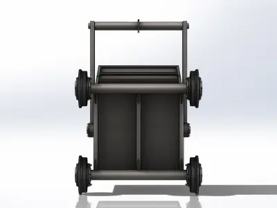 Particulate Transport Car - Carro de Transporte Particulado 3D model