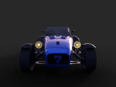 Lotus Seven 3D model