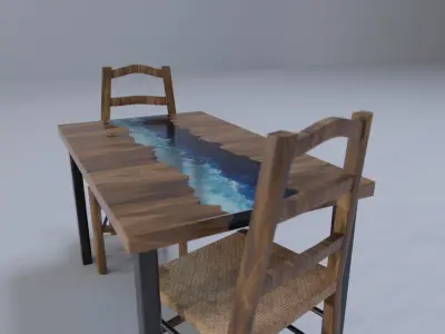 Tavolo Ocean View 3D model