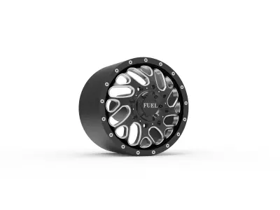 fuel off road FRONT TRITON wheel 3d print model 3D print model
