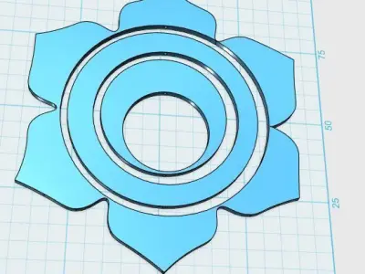 SACRAL CHAKRA MOBILE Free 3D print model