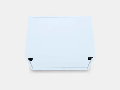BESTA Shelf unit with door 52 Low-poly 3D model