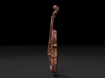 Souvenir violin 3D print model