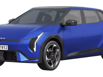 Kia EV4 GT-Line 2026 3D model