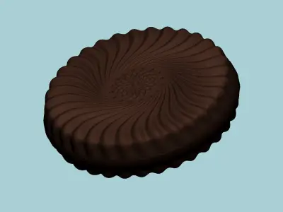 Cookie Mould 03 - Biscuit Silicon Molding 3D print model