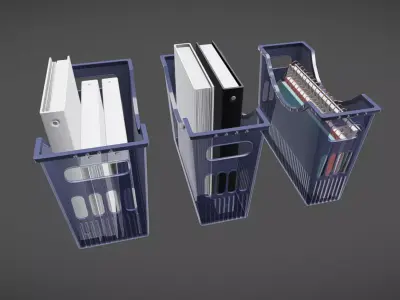 Office Tools 05 Low-poly 3D model