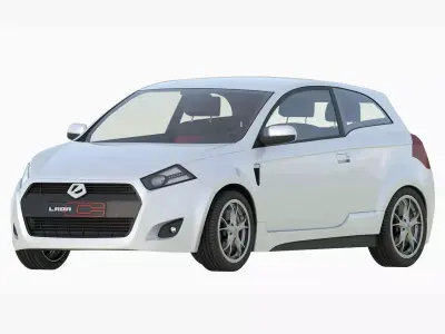 Lada  C Concept 3D model
