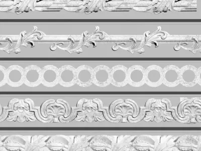 Trim Ornament 32 3D model