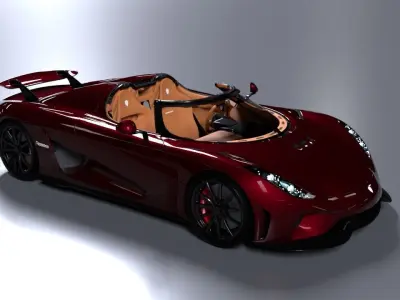Koenigsegg Regera 3D model