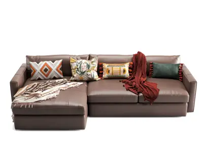 Ready Pack for Stylish Contemporary Living Room 3D Model Collection