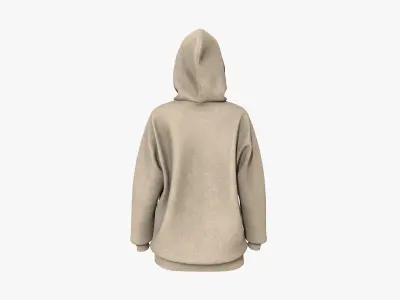 Sport Hoodie 3D model