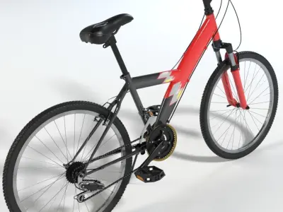 3D Bicycle Model 3D model by twixuss