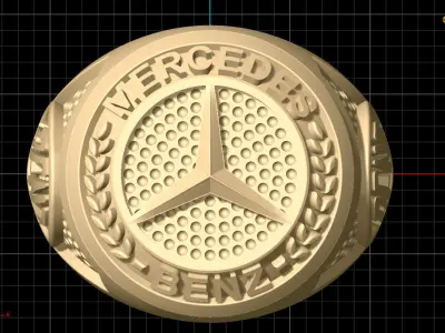 Mercedes-Benz Silver Gold  Print 3D print model