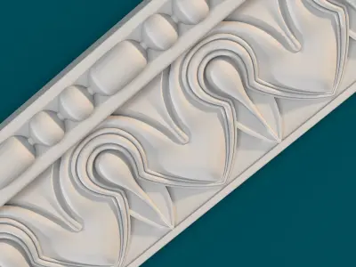 Molding baroque 3D print model