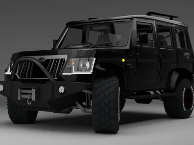 Bolero Low-poly 3D model