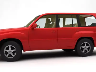 Toyota Land Cruiser 2008 3D model
