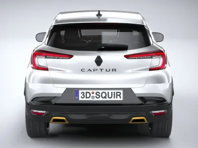 Renault Captur E-Tech 2023 3D model