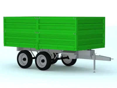 Trailer 2 3D model