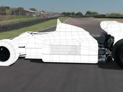 Toleman TG 184 3D model