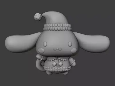 Christmas sanrio cinnamoroll 30 3D print model