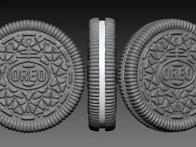 OREO REALISTA - LLAVERO 3D print model