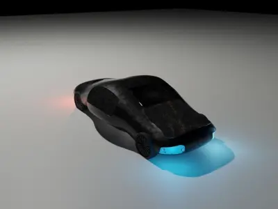 Future car  3D model