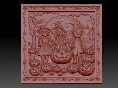 Halloween 3D print model