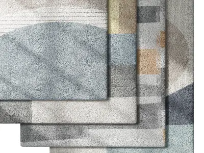 Carpet set 25 3D model