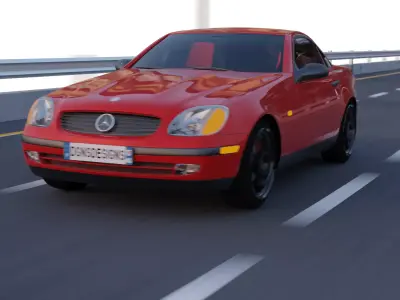 Mercedes SLK Mk I 3D model