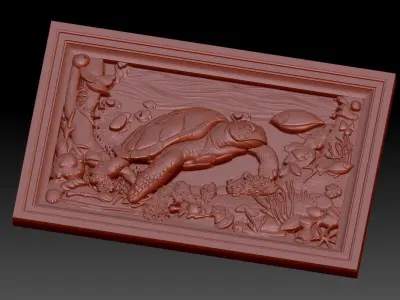  Turtle 3D print model