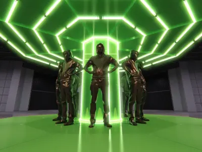 Cube Photo Opportunity 5 3D model