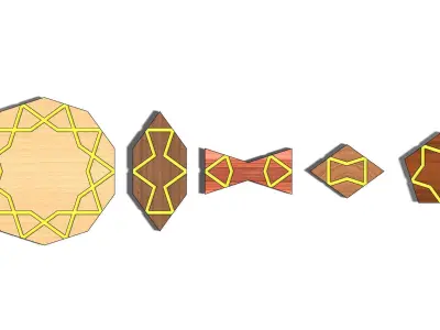 Girih game 3D model