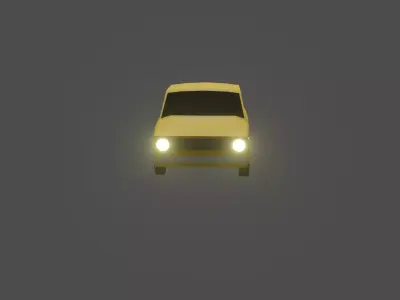 VAZ-2101 Low-poly 3D model