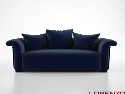Lorenzo Tondelli Ali sofa 3D model 3D model