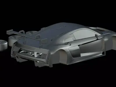 Audi R8 LMS GT3 2021 3D print model