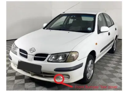 Nissan Almera 2002 Front Bumper Tow cover 3D print model