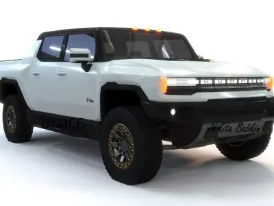 Hummer ev 3D model