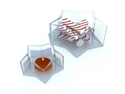 Star Shaped Decor 3D model