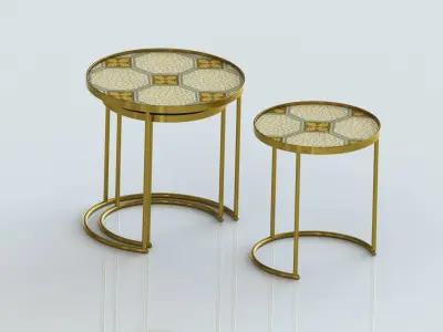 Classic Table Model A 3D model