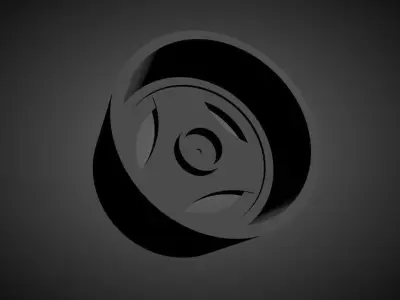 Enkei Silverstar 2 scalable and Printable rim  3D print model