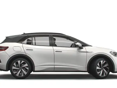 VW ID 4 GTX 2021 3D model