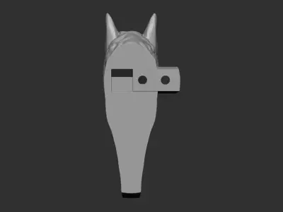 Horse Wall Hook Printable 3D print model